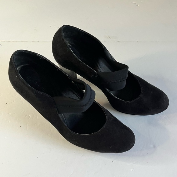 Naturalizer Women’s Black Suede Mary Jane Heels | Style: Jana | Size 8.5M - Picture 9 of 12